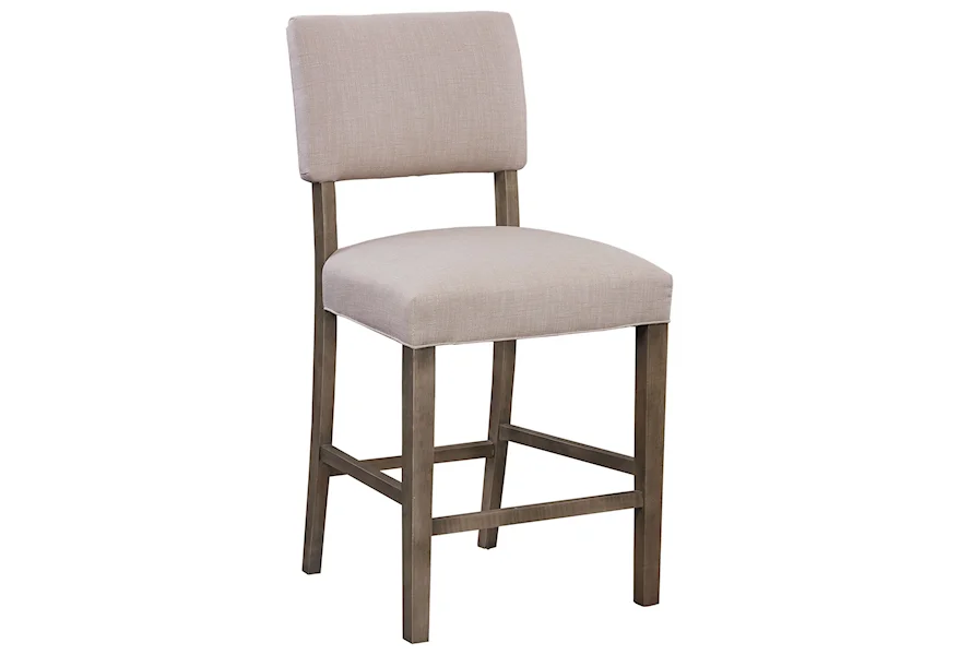 BenchMade Counter Height Stool by Bassett at Esprit Decor Home Furnishings