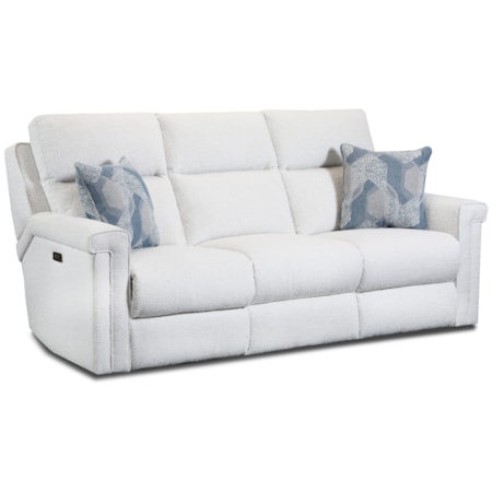 Power Headrest Double Reclining Sofa