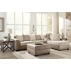 Signature Design Keskin 2-Piece Sectional with Chaise
