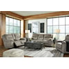 Benchcraft Next-Gen Gaucho Power Reclining Loveseat with Console