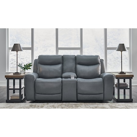 PWR REC Loveseat/CON/ADJ HDRST