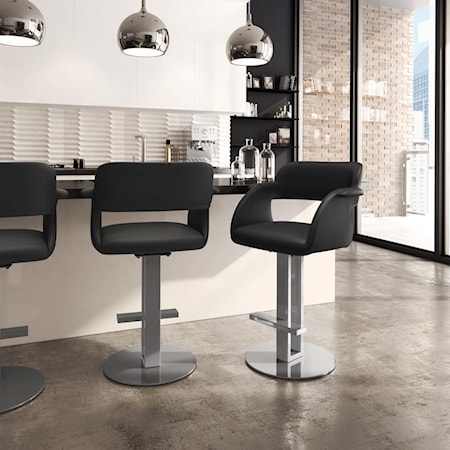 Customizable Positano Swivel Counter Stool