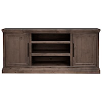 Transitional 69" TV Stand with Storage
