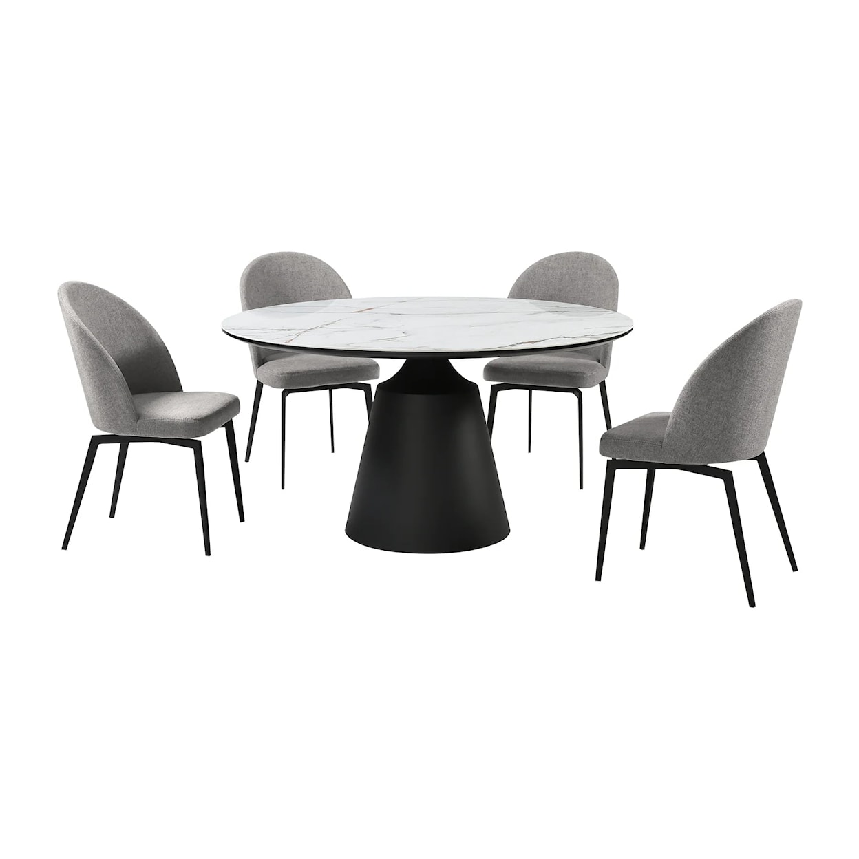 Armen Living Knox / Sunny Dining Set