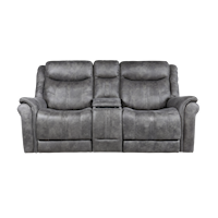 Power Reclining Console Loveseat with Cup Holders and USB Port
