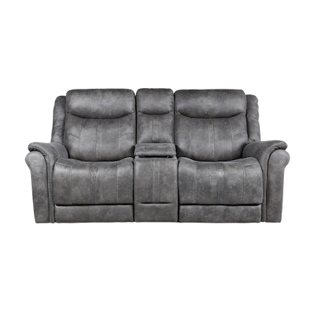 Power Reclining Console Loveseat