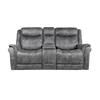 Steve Silver Morris Power Reclining Console Loveseat