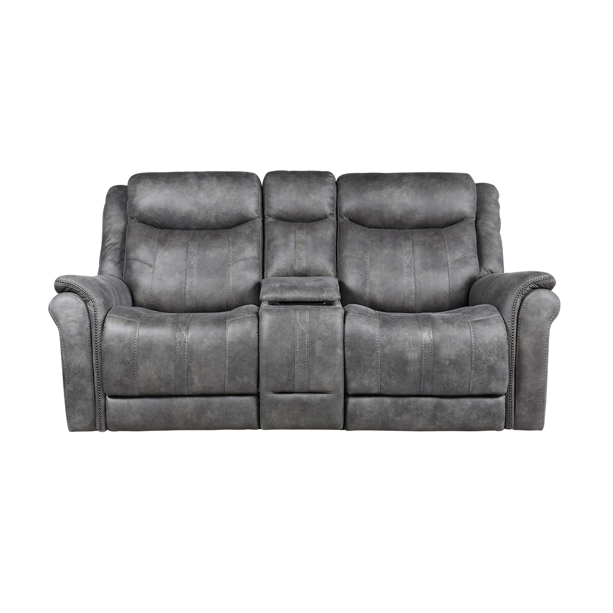 Steve Silver Morrison Power Reclining Console Loveseat