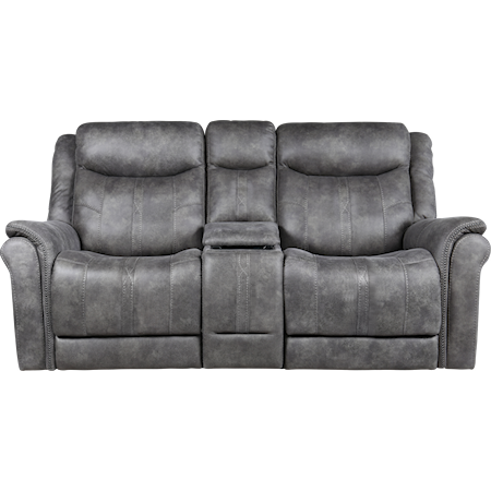 Power Reclining Console Loveseat