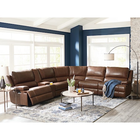 Power Reclining Sectional