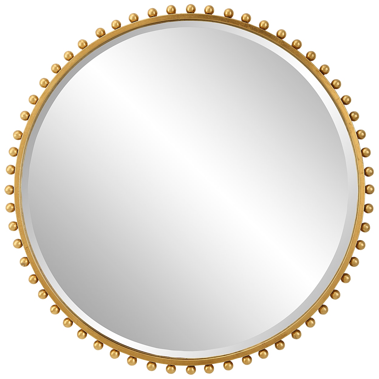 Uttermost Taza Taza Gold Round Mirror