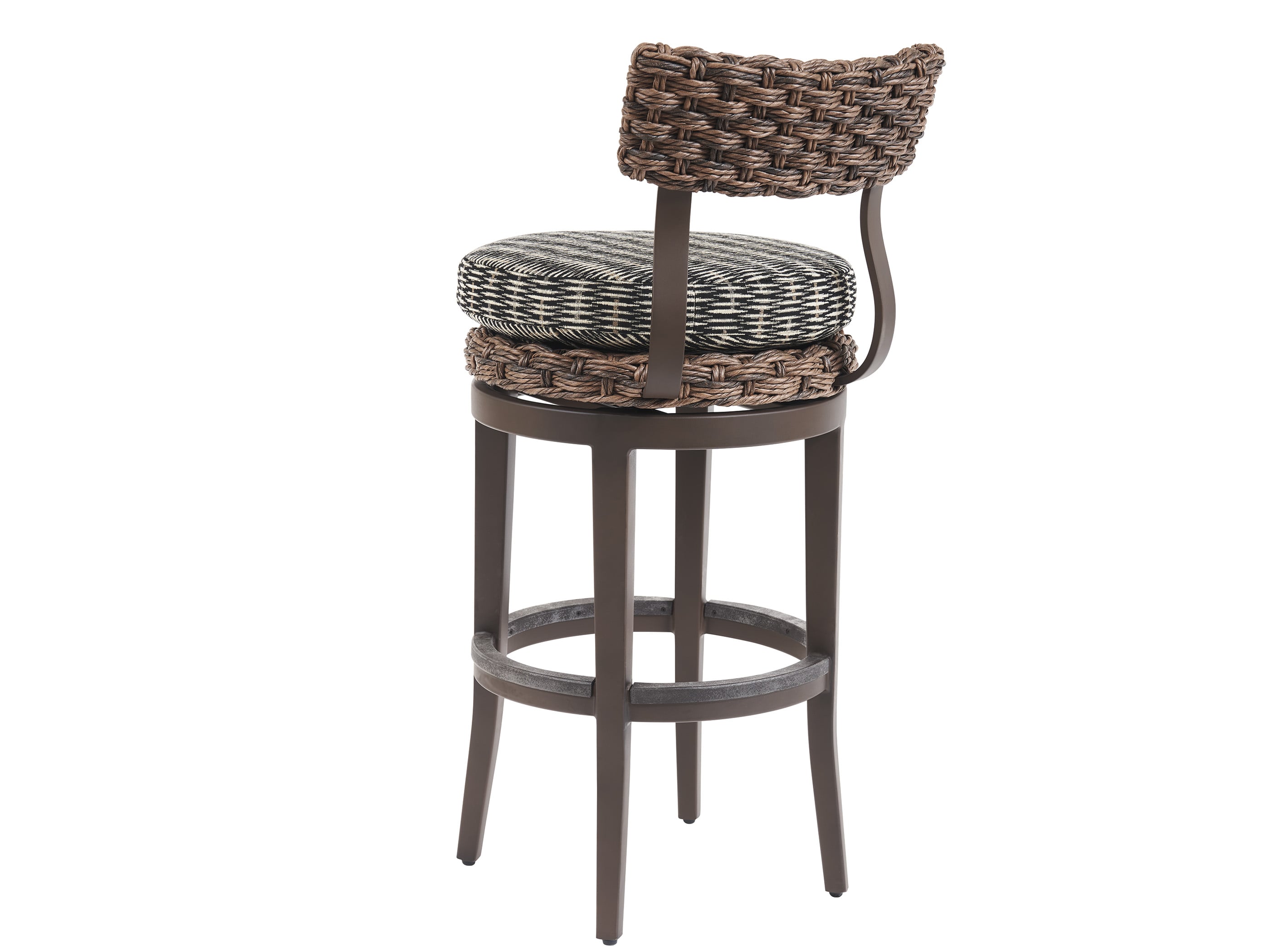 Tommy Bahama Outdoor Living Kilimanjaro Outdoor Swivel Barstool
