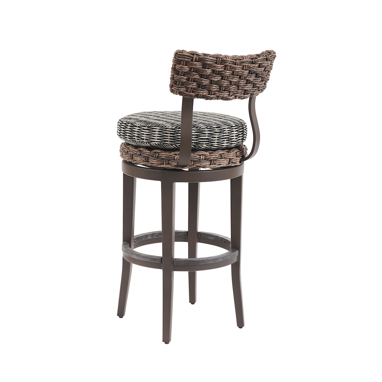 Tommy Bahama Outdoor Living Kilimanjaro Outdoor Swivel Barstool