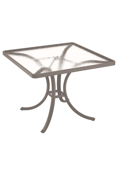 Dining Table 36" Square Acrylic