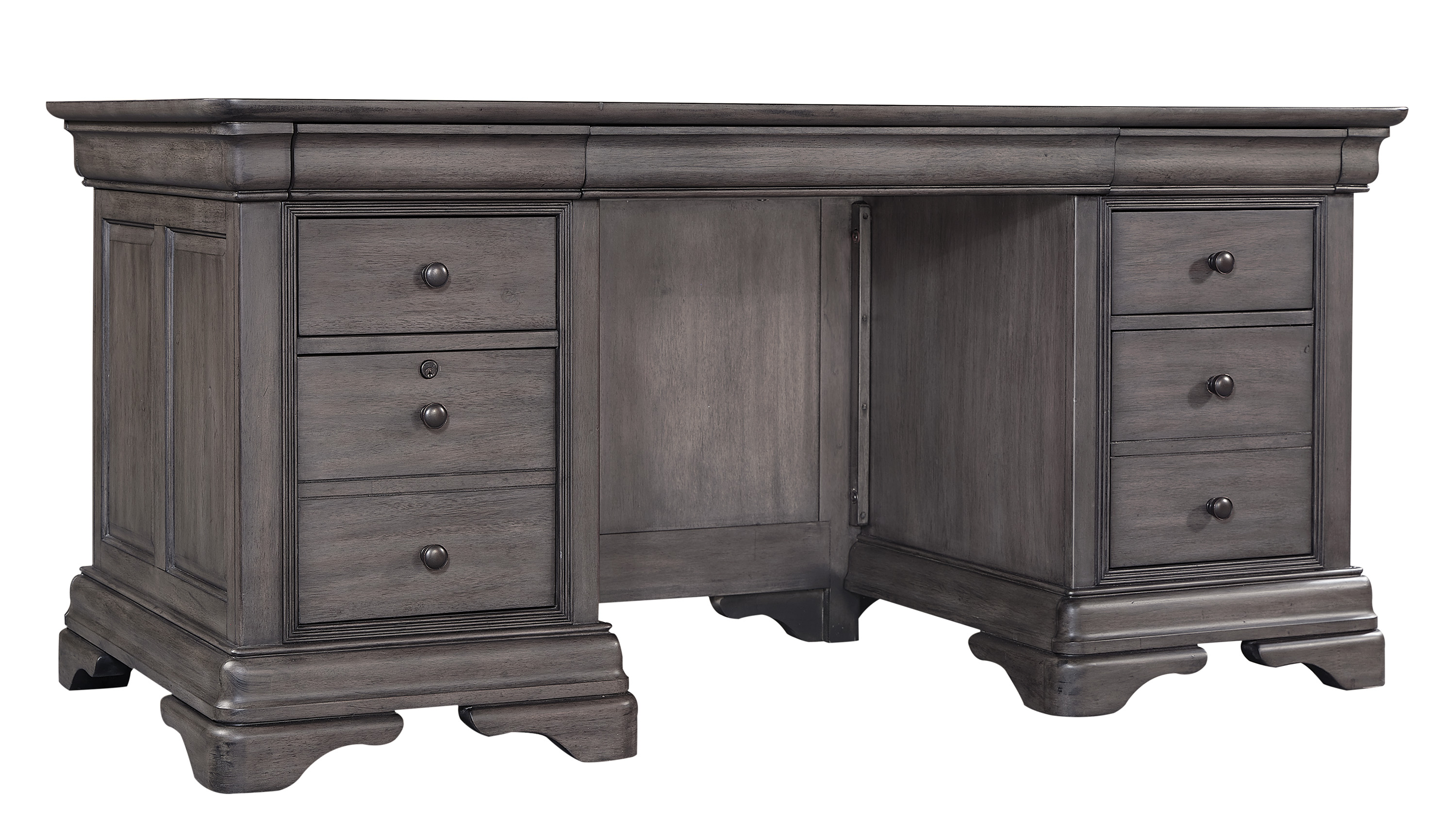 Traditional executive clearance desk