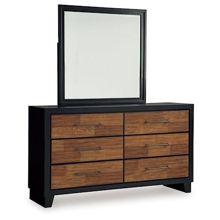 Dresser And Mirror