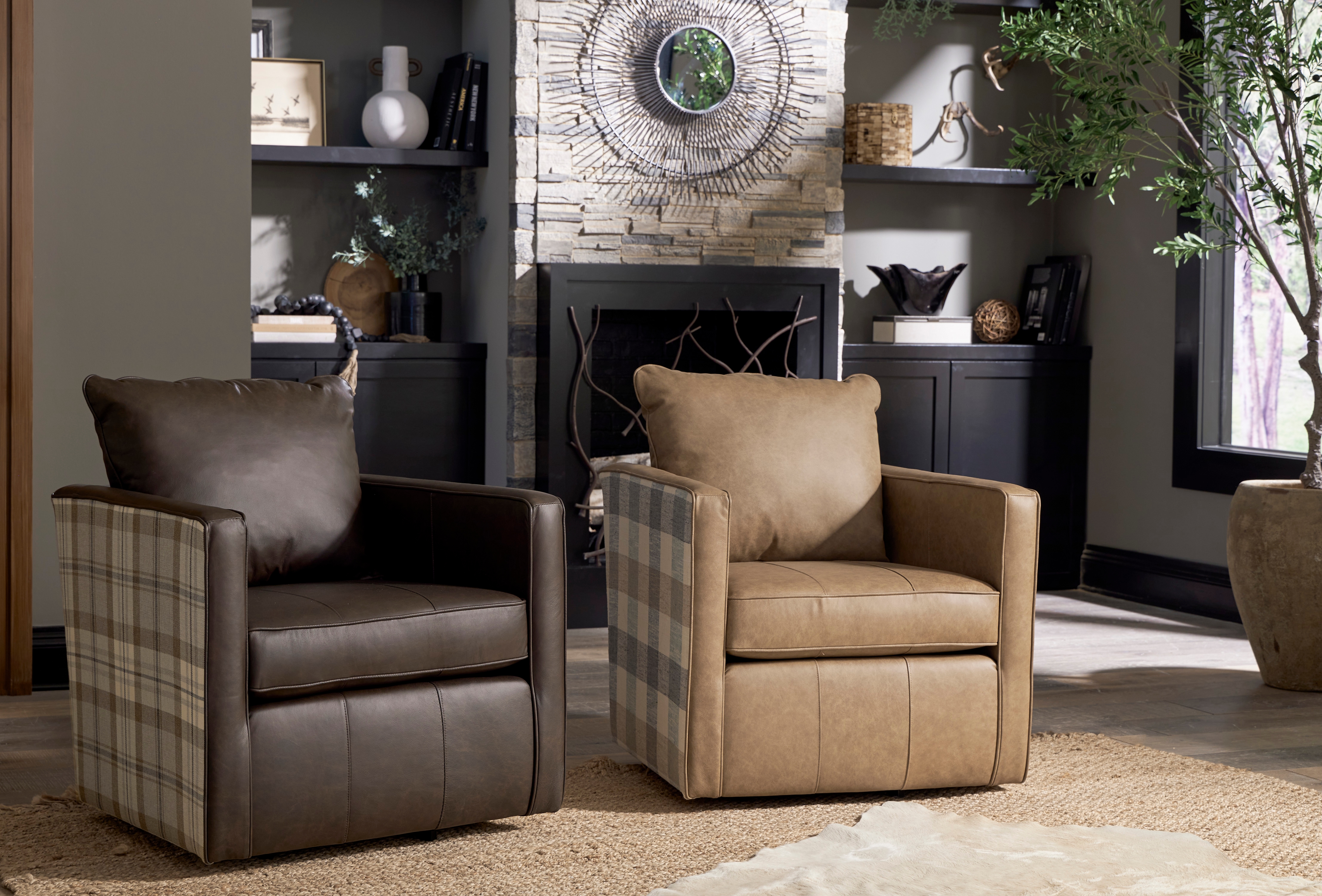 Best Home Furnishings Field & Stream Swivel Glider Chair