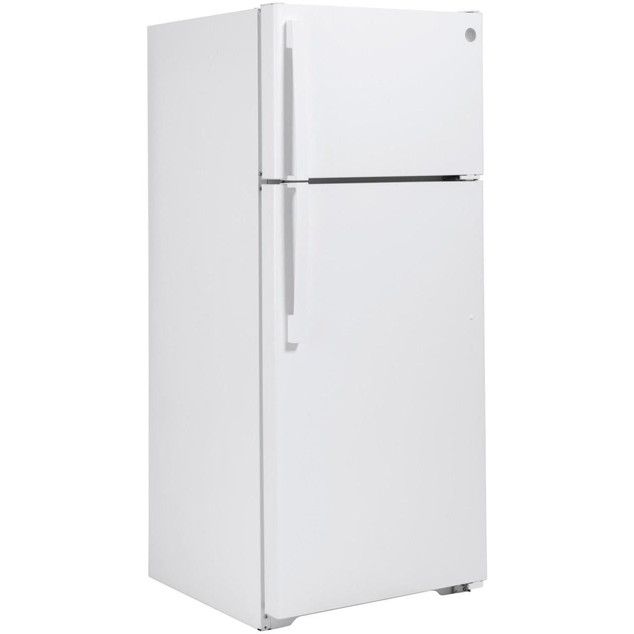 じぇページ GE Appliances GTS18GTNRWW Ge® 17.5 Cu. Ft. Top-Freezer