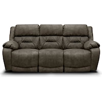 Casual Double Power Reclining Sofa