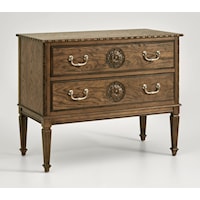 Traditional 2-Drawer Accent Chest