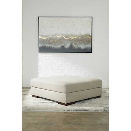 Oversized Accent Ottoman