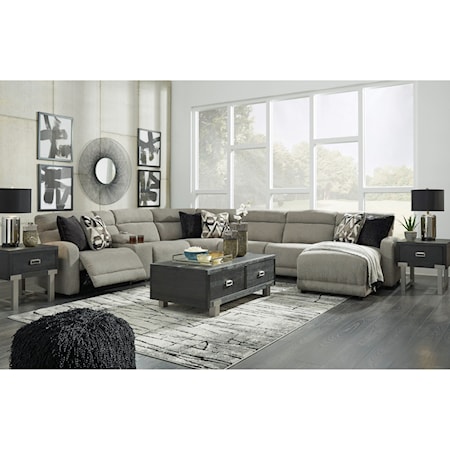 Power Reclining Sectional