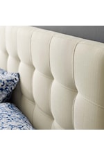 Modway Lily Twin Upholstered Fabric Headboard