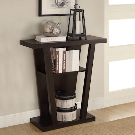 Evanna 2-shelf Console Table