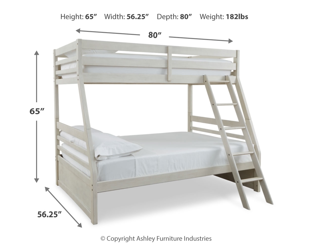 Signature Design by Ashley Robbinsdale Twin Over Full Bunk Bed