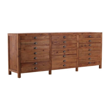 12-Drawer Apothecary Chest
