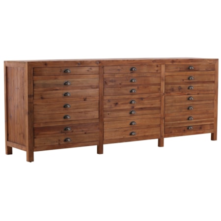 12-Drawer Apothecary Chest