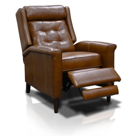 High Leg Push Back Recliner