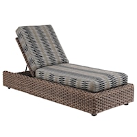 Contemporary Outdoor Chaise Lounge