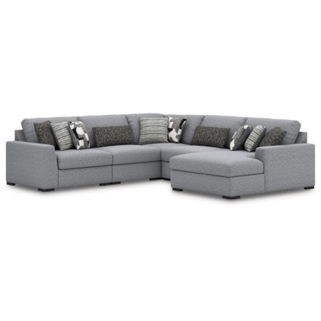 5-piece Sectional With Chaise