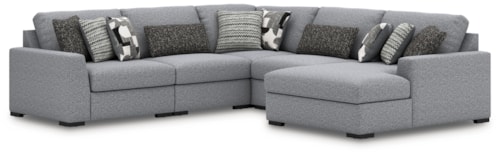 5-piece Sectional With Chaise