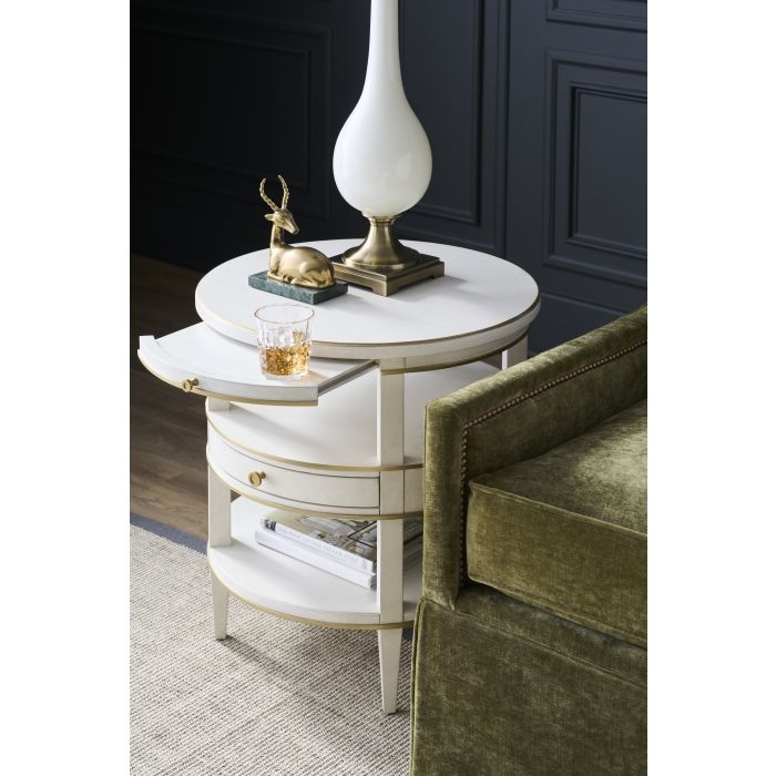 Fairfield Camille Round End Table