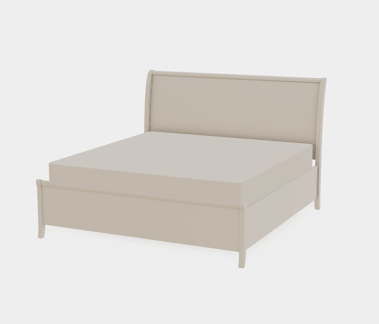 Mavin Adrienne PW Adrienne King Left Drawerside Uph Bed