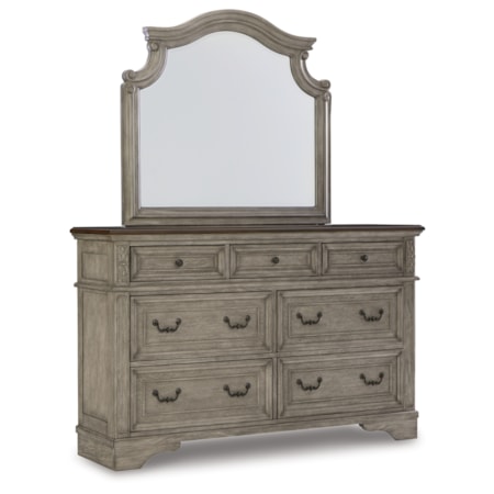 Dresser And Mirror
