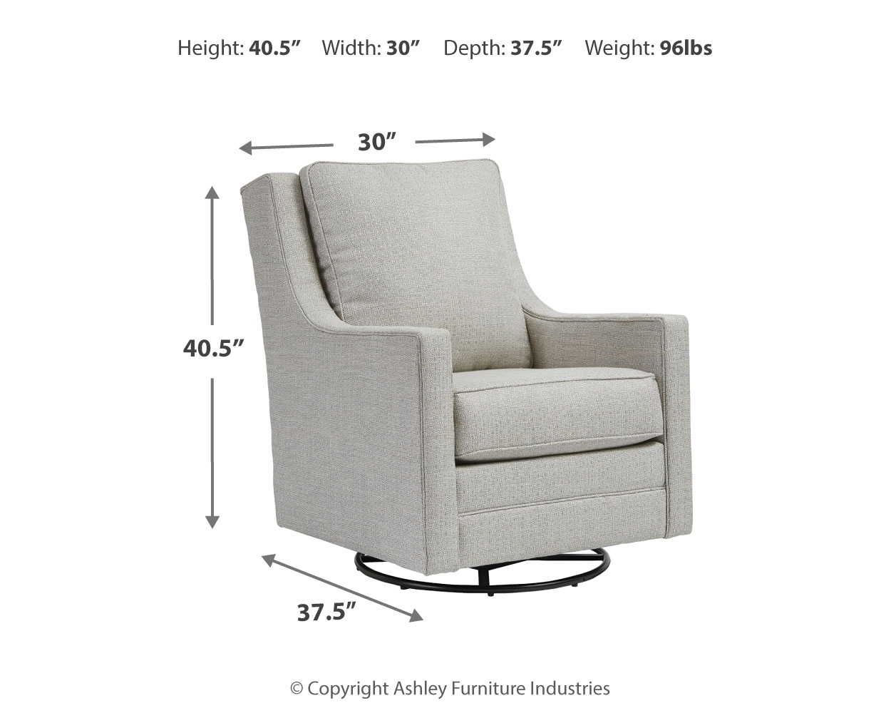 Swivel Glider Accent Chair