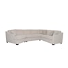 Hickory Craft F9 Series 3-Piece Sectional Sofa with LAF Cuddler