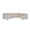 Hickorycraft F9 Series 3-Piece Sectional Sofa with LAF Cuddler