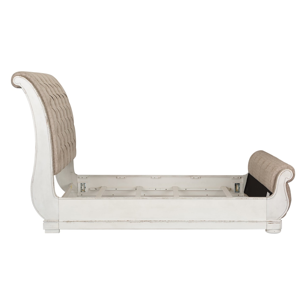 Liberty Furniture Abbey Park Upholstered King Sleigh Bed