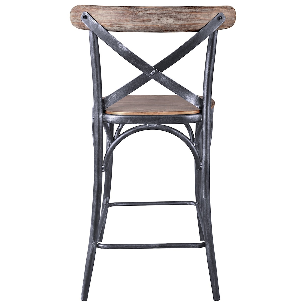 Armen Living Sloan Industrial 26" Counter Height Barstool