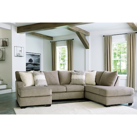 2-Piece Sectional with 2 Chaises