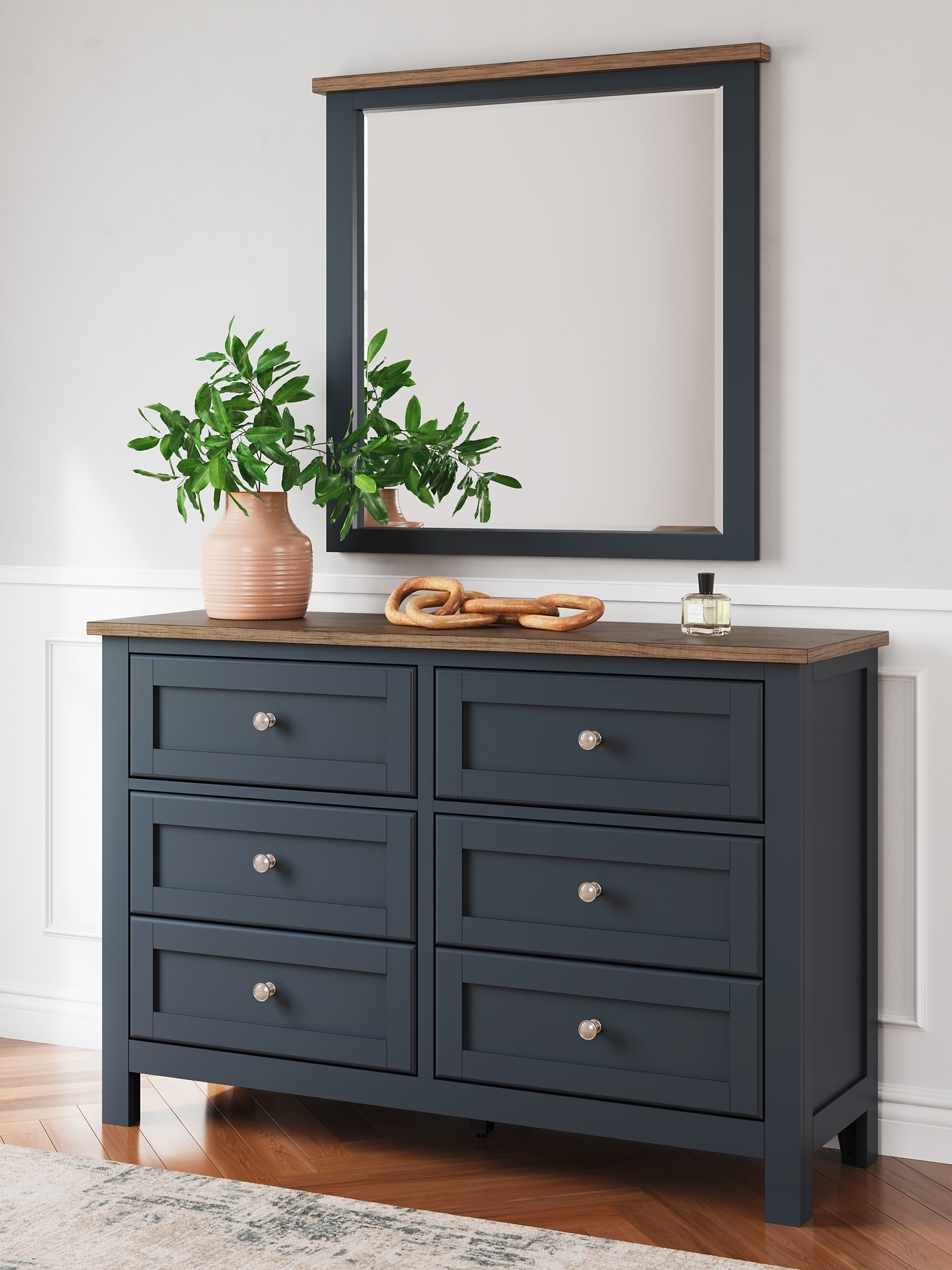 Dresser And Mirror