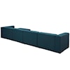 Modway Mingle 5 Piece Sectional Sofa Set