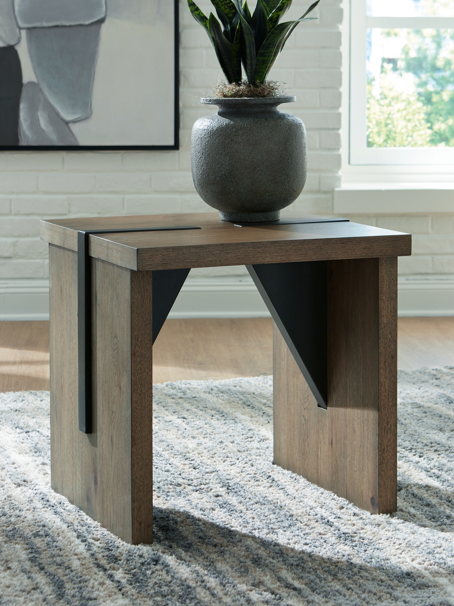 Signature Design by Ashley Kandinew Square End Table