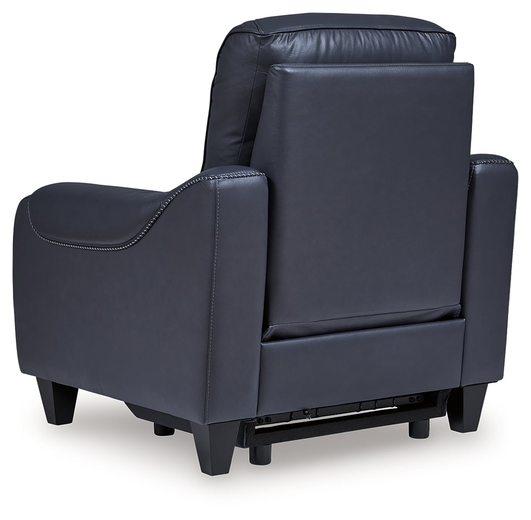 Signature Design by Ashley Mercomatic Pwr Recliner/Adj Headrest