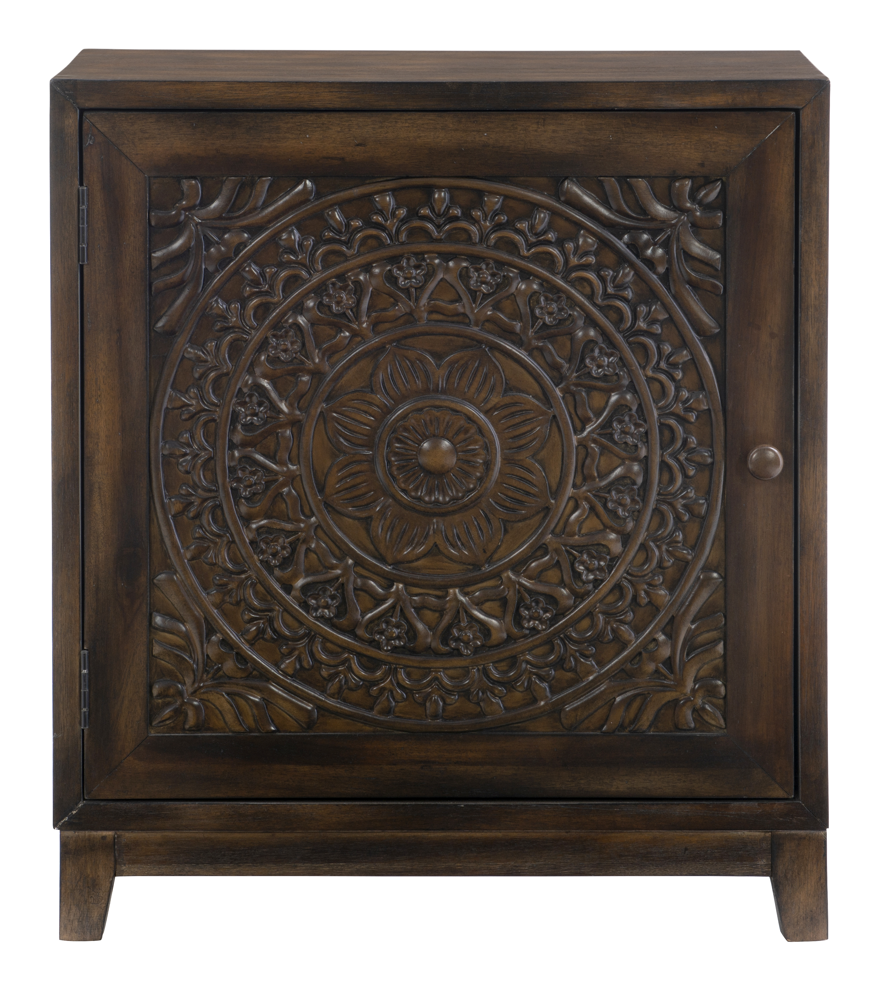 Accent Cabinet Dark Brown