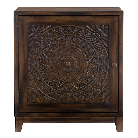 Accent Cabinet Dark Brown